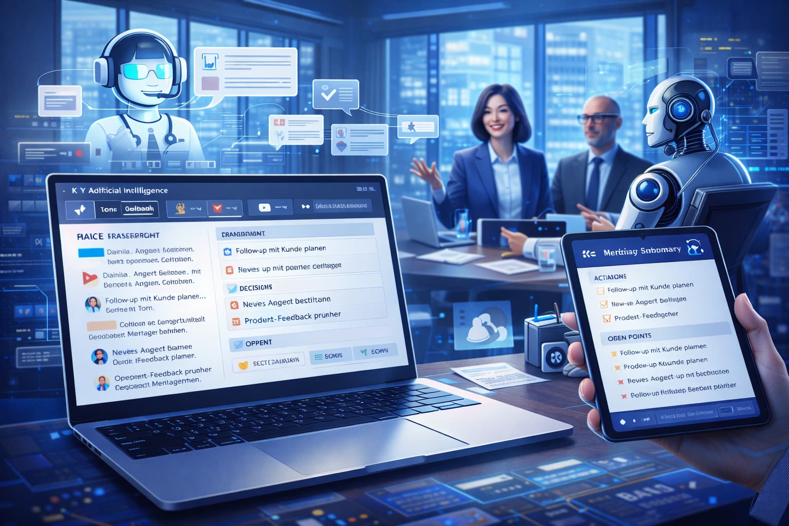 KI im Office: Warum automatische Meeting-Zusammenfassungen jetzt zum Standard werden