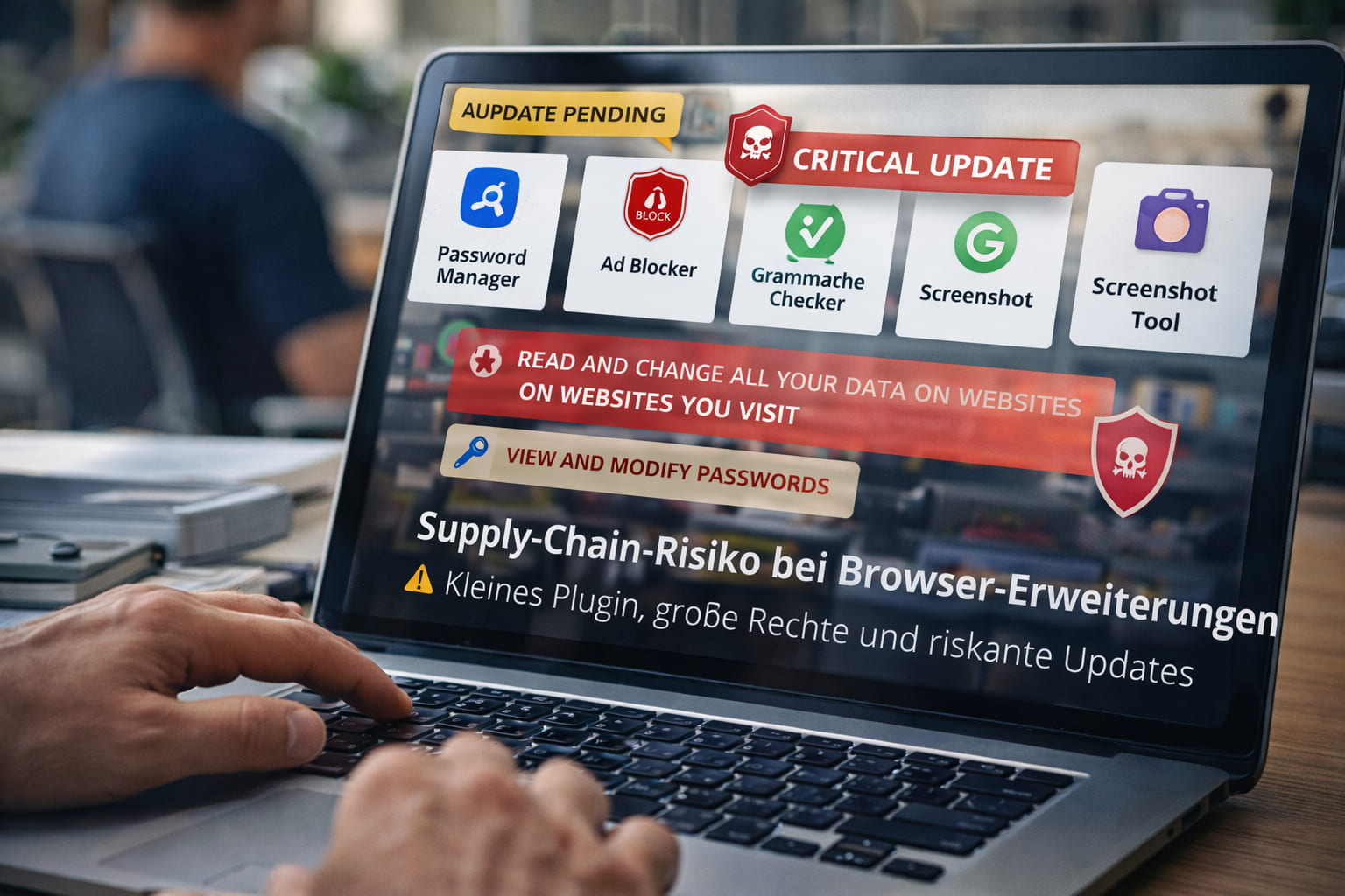 Supply-Chain-Risiko in Browser-Erweiterungen: Warum „kleine Plugins“ zum großen Sicherheitsproblem werden