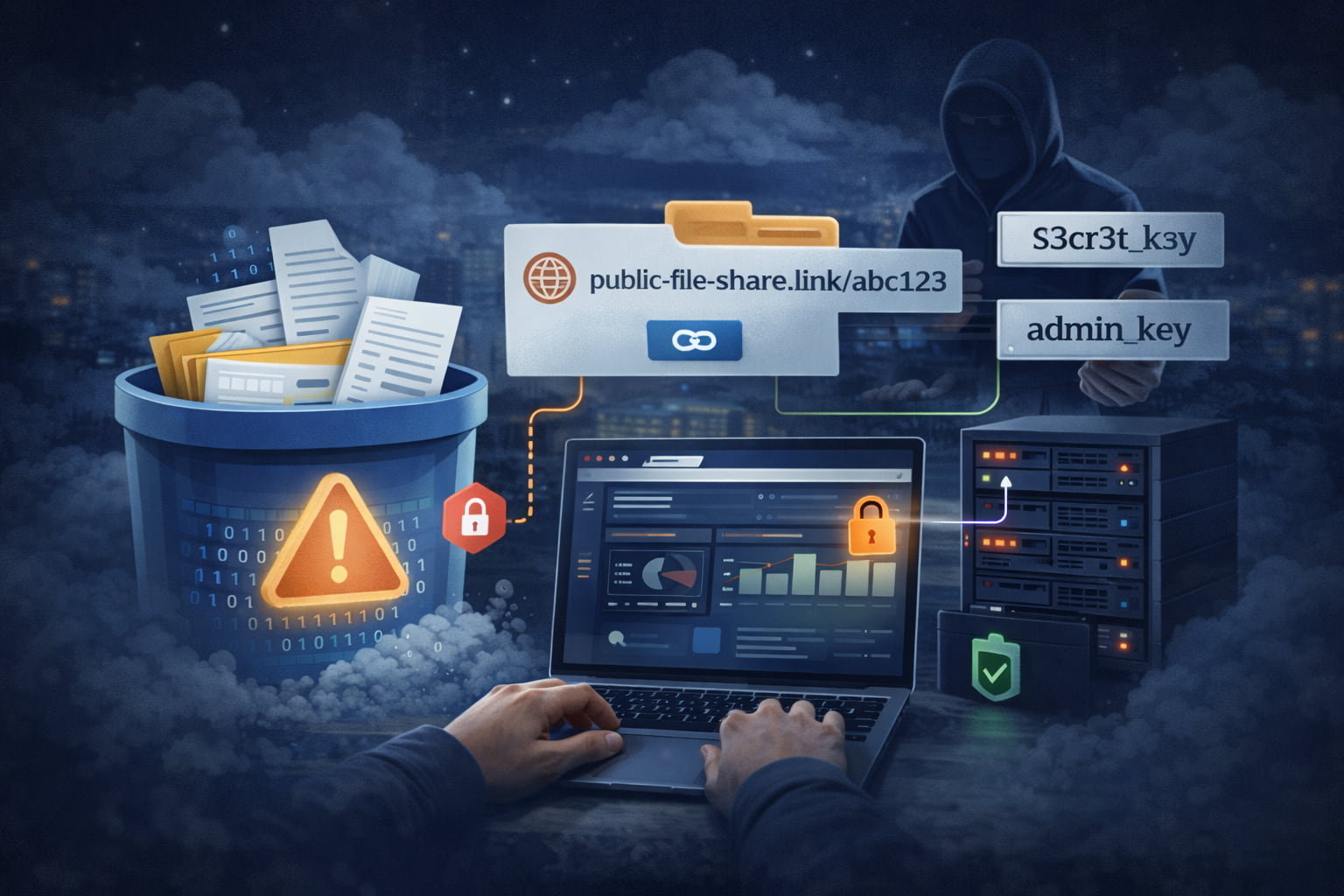 Datenpannen durch Fehlkonfiguration: Warum Cloud-Speicher noch immer offen im Netz landen